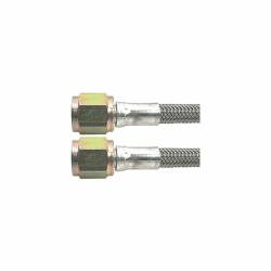 Allstar Performance - Allstar Performance ALL46400-15 15" #4 Braided Line -4 Straight/-4 Straight - Image 1