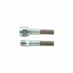 Allstar Performance - Allstar Performance ALL46420-48 48" #4 Braided Line -4 Straight/1/8" NPT - Image 1