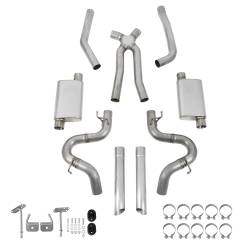 Hooker BlackHeart - Hooker BlackHeart 70501364-RHKR LS Swap Exhaust System - Image 1