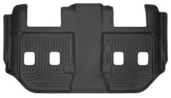 Husky Liners - Husky Liners 19281 Black 3rd Row Floor Liners for 15-20 Escalade/Suburban/Yukon - Image 1