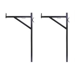 Westin - Westin 57-9015 HDX Black Side Mount Truck Bed Ladder Rack Pair Universal Fitment - Image 1