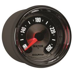 AutoMeter - AutoMeter 1255 American Muscle Water Temp Gauge 2-1/16" 260-DEG Full Sweep - Image 4