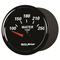 AutoMeter - AutoMeter 1238 Air Core Designer Black II Water Temp Gauge 2-1/16" 100-250 °F - Image 2