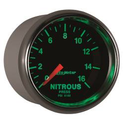 AutoMeter - AutoMeter 3874 GS Nitrous Pressure Gauge 0-1600PSI 2-1/16" Stepper Motor - Image 6