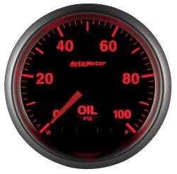 AutoMeter - AutoMeter 5652 Elite Series Oil Pressure Gauge 0-100 PSI 2-1/16" Stepper Motor - Image 6