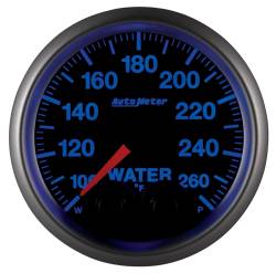 AutoMeter - AutoMeter 5654 Elite Series Water Temp Gauge 100-260 °F 2-1/16" Stepper Motor - Image 2