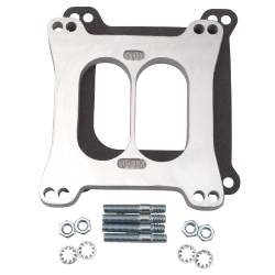 Edelbrock - Edelbrock 8715 Carburetor Spacer Divided Center 1/2" Thick for 2-Plane Manifolds - Image 1