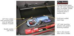 Tuffy Security Products - Tuffy Security Products 143-01 In-Floor Locking Cargo Lid for Wrangler JK - Image 4