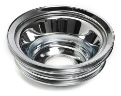 Trans-Dapt Performance - Trans-Dapt 9724 Chrome Water Pump Crankshaft Pulley 3 Groove CHevy 396/454 Long - Image 30