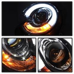 Spyder Auto - Spyder Auto 5080615 Projector Style Headlights Black/Clear - Image 2