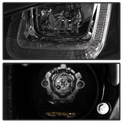 Spyder Auto - Spyder Auto 5080592 DRL Projector Headlights Black/Clear for VW Golf - Image 2