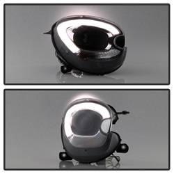 Spyder Auto - Spyder Auto 5083449 Light Bar Headlights Black/Clear for 11-15 Mini Countryman - Image 2