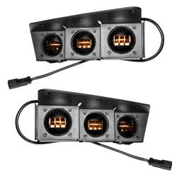 Oracle Lighting - Oracle 5890-005 21-25 Ford Bronco Triple LED Fog Light Kit for Steel Bumper - Image 2