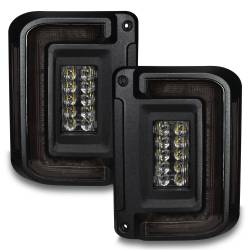 Oracle Lighting - Oracle 5891-504-T Black Series Flush Mount LED Taillights for Jeep Wrangler JK - Image 2