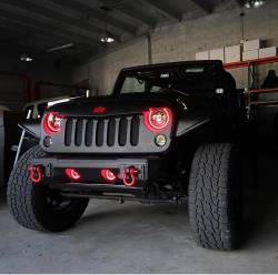 Oracle Lighting - Oracle 5769-333 7" High Powered LED Headlights Black Bezel - Image 2