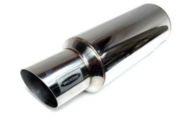 BLOX - BLOX Racing BXEX-00101 Stainless Steel Universal Street Muffler w/Silencer - Image 2