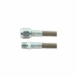 Allstar Performance - Allstar Performance ALL46420-36 36" #4 Braided Line -4 Straight/1/8" NPT - Image 1