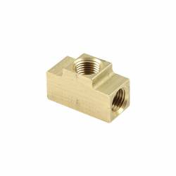 Allstar Performance - Allstar Performance ALL50137 Inverted Flare Tee 3/16" w/1/8" NPT - Image 1