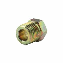 Allstar Performance - Allstar Performance ALL50118 Inverted Flare Nuts 1/2"-20 Gold for 1/4" Line - Image 1