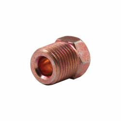 Allstar Performance - Allstar Performance ALL50113 Inverted Flare Nuts 7/16"-24 Red for 3/16" Line - Image 1