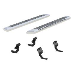 ARIES - ARIES 2555012 AdvantEDGE 5.5"x75" Chrome Aluminum Side Bar for Ford F150/250/350 - Image 1