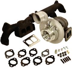 BD Diesel - BD Diesel 1045295 Iron Horn Turbo Manifold Package for 07-18 Dodge Cummins 6.7L - Image 1