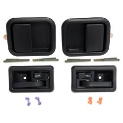Crown Automotive Jeep Replacement - Crown Automotive 55076222MK Door Handle Kit for 82-06 CJ7/Scrambler TJ Wrangler - Image 1