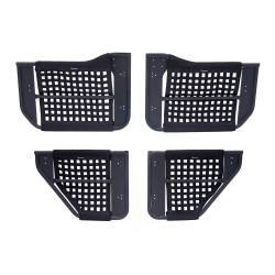 Rampage - Rampage 7684 FR/RR Black Trail Doors for 07-18 Jeep Wrangler JK 4DR - Image 1