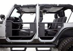 Rampage - Rampage 7684 FR/RR Black Trail Doors for 07-18 Jeep Wrangler JK 4DR - Image 2