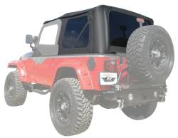 Rampage - Rampage 912835 Factory Replacement Soft Top Black Diamond for 97-06 Wrangler TJ - Image 2
