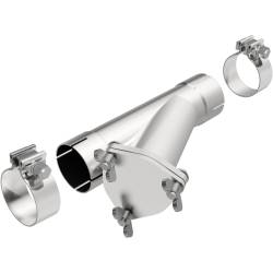 MagnaFlow Exhaust Products - MagnaFlow 10784 Exhaust Cut-Out In/Out Diameter 2.5/2.5" - Image 1