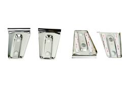 Kentrol - Kentrol 30020 Polished Door Hinge Overlays 4pc for 07-18 Jeep Wrangler JK 2DR - Image 3