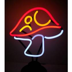 Neonetics - Neonetics 4MSHRM Mushroom Neon Sculpture - Image 1