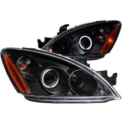 Anzo USA - Anzo USA Projector Headlights w/CCFL Halo Black for Mitsubishi Lancer 121102 - Image 1