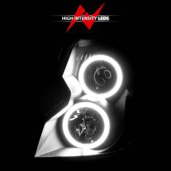 Anzo USA - Anzo USA Projector Headlight Set w/CCFL Halo Black Cadillac CTS 121417 - Image 6