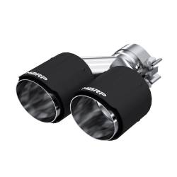 MBRP Exhaust - MBRP Exhaust T5177CF 2.5" Inlet 4.0" OD Dual Out Carbon Fiber Exhaust Tip - Image 1