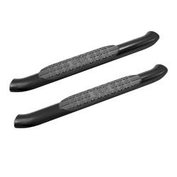 Westin - Westin 21-24055 Pro Traxx 4" Oval Nerf Bars for 18-25 Wrangler JL 2DR Black - Image 1