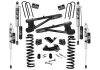 Superlift - Superlift K975FX Fox 2.0 4" Lift Kit w/Radius Arms for 05-07 F250/F350 4WD Dsl - Image 1