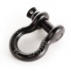 Rugged Ridge - Rugged Ridge 11235.18 D-Ring Shackle 3/4" 9500 Lb Black - Image 1