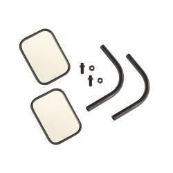 Rugged Ridge - Rugged Ridge 11025.26 Trail Mirror Kit Rectangular Pair 18-21 Wrangler/Gladiator - Image 1