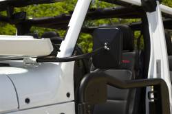 Rugged Ridge - Rugged Ridge 11025.26 Trail Mirror Kit Rectangular Pair 18-21 Wrangler/Gladiator - Image 5