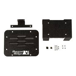 Rugged Ridge - Rugged Ridge 11586.11 Tire Carrier Delete Plate Kit 07-18 Jeep Wrangler JK - Image 1
