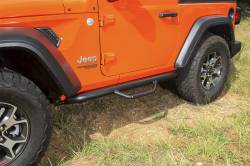 Rugged Ridge - Rugged Ridge 11596.03 Spartan Nerf Bar Textured Black 18-21 Jeep Wrangler JL 2DR - Image 5