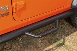 Rugged Ridge - Rugged Ridge 11596.03 Spartan Nerf Bar Textured Black 18-21 Jeep Wrangler JL 2DR - Image 6
