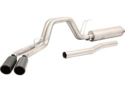 Gibson Performance Exhaust - Gibson Performance 69135B Black Elite Cat-Back Dual Sport Exhaust System - Image 1