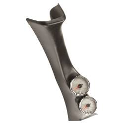 AutoMeter - AutoMeter P72012 Spek-Pro Dsl Pillar Silver/Chrme 60PSI/2000F for 08-10 Ford SD - Image 1