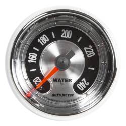 AutoMeter - AutoMeter 1232 American Muscle Water Temp Gauge 2-1/16" 100-240F Mech 6' - Image 1
