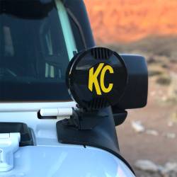 KC Hilites - KC HiLiTES 5109 Black Cover for 6" SlimLite LED lights Each - Image 3