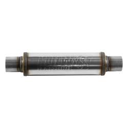 Flowmaster - Flowmaster 71416 Flow FX Muffler 2.5" In/Out Round Body Moderate Sound - Image 2