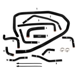 Mishimoto - Mishimoto Silicone Ancillary Hose Kit Black 2015-2021 - Image 2